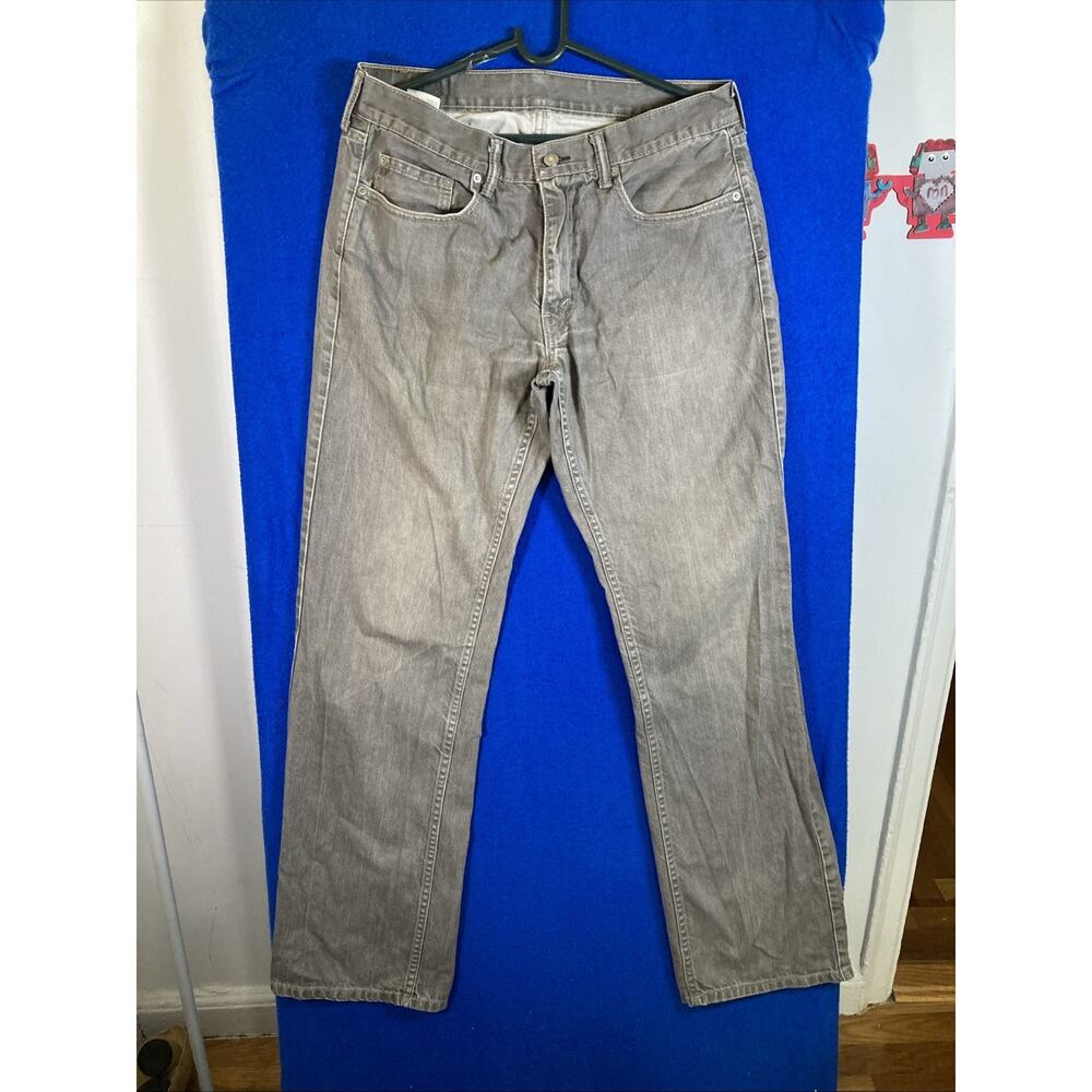 Levi's 559 Men's Jeans W34 L34 Relaxed Straight Fit Gray Denim - Picture 12 of 16